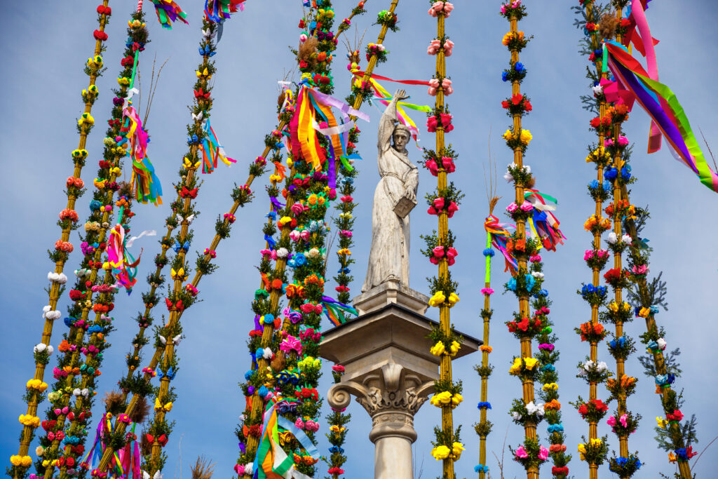 Palmy wielkanocne w Lipnicy Murowanej