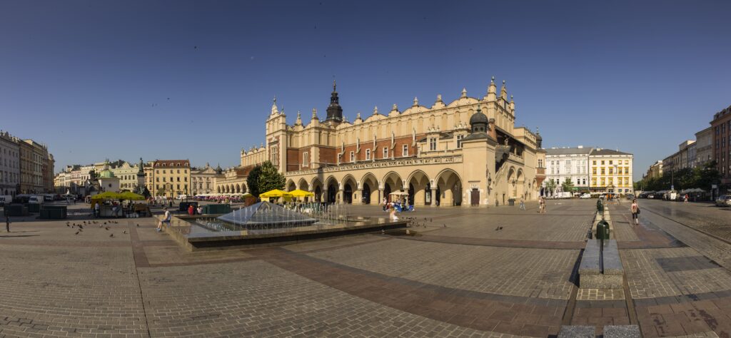Rynek Główny w Krakowie - Sukiennice
