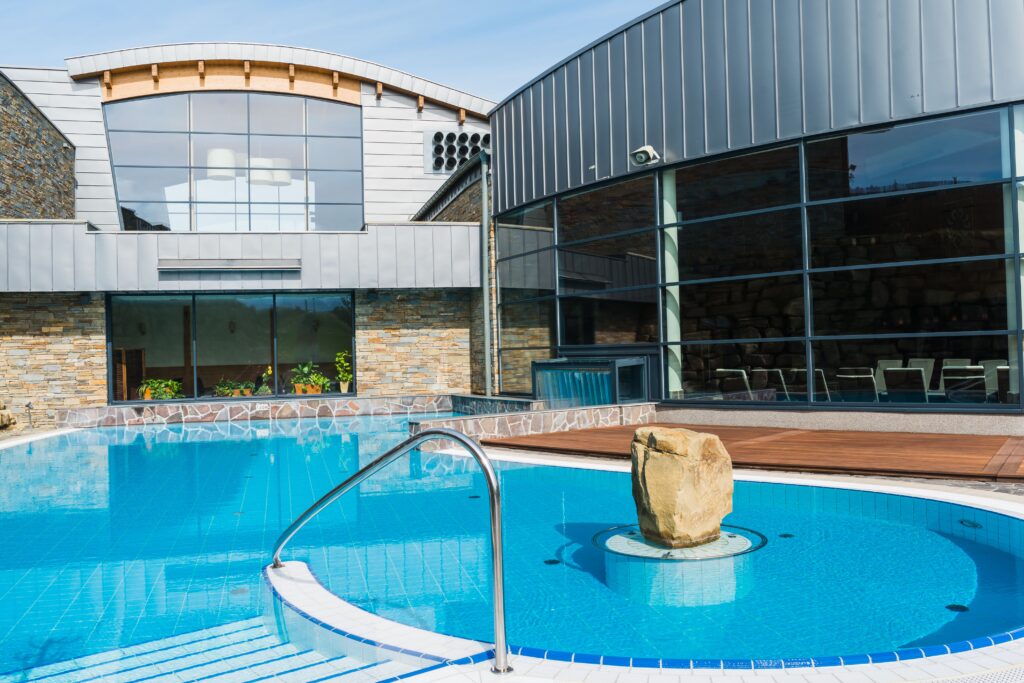 Zewnętrzna część Termy Bania