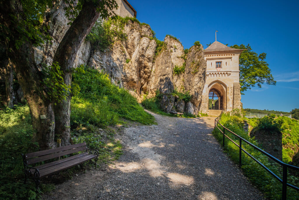 Wejście do Zamku w Ojcowie