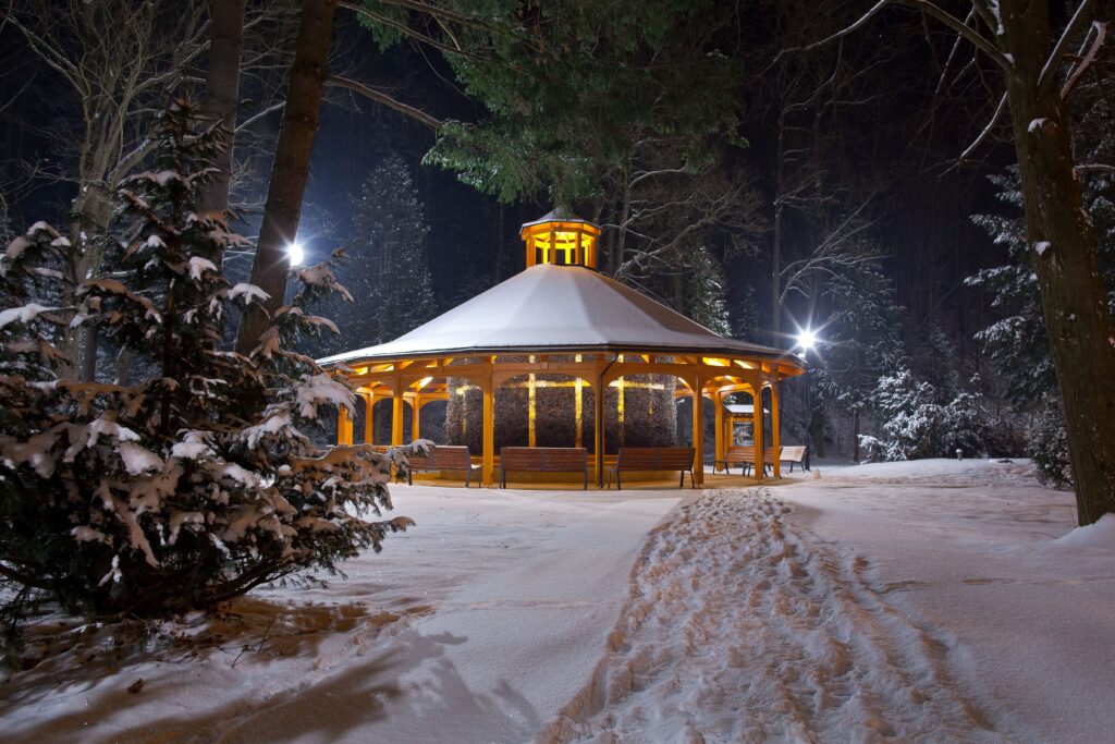 Tężnia solankowa w Krynicy-Zdroju