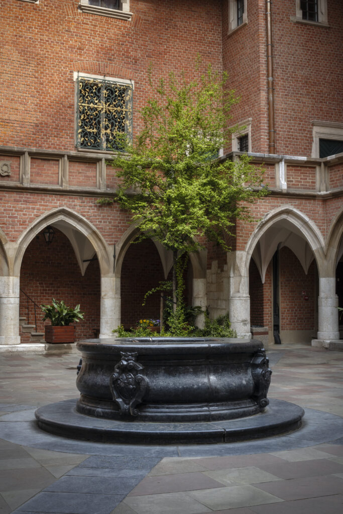 Dziedziniec Collegium Maius w Krakowie