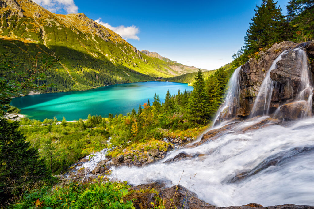 Wodospad nad Morskim Okiem