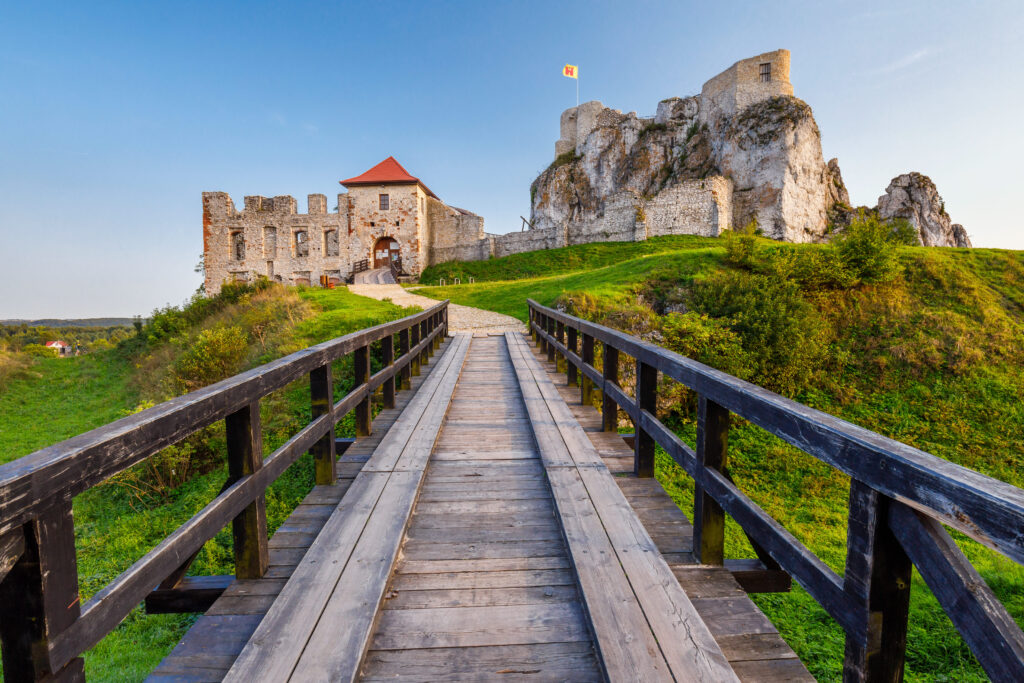 Ścieżka do zamku Rabsztyn