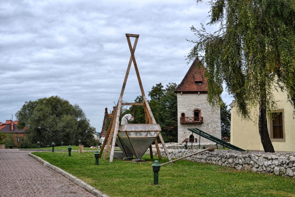 Dziedziniec Zamku Żupnego